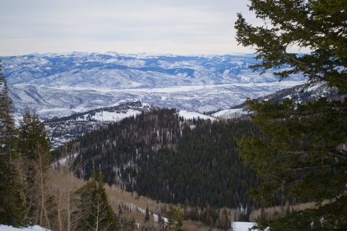 Our view from the top of Park City Mountain Resort.