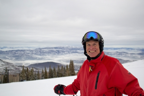 Ed Mattison is happy with this year's semester in Ski University.